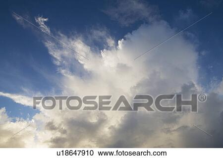 Stock Image - Clouds. Fotosearch