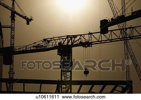 Stock Image - Construction of high-rise building. Fotosearch