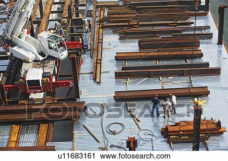 Stock Image - Construction site. Fotosearch