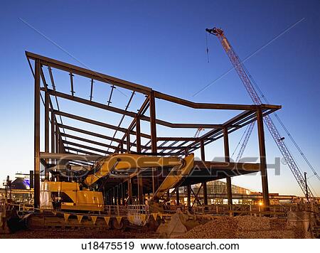 Construction site View Large Photo Image Stock Photo - Construction site. Fotosearch