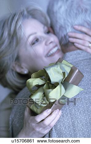 Stock Image - Couple embracing. Fotosearch