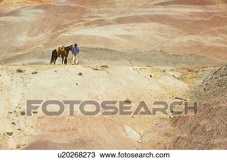 Cowboy and horse View Large Photo Image Stock Image - Cowboy and horse. Fotosearch