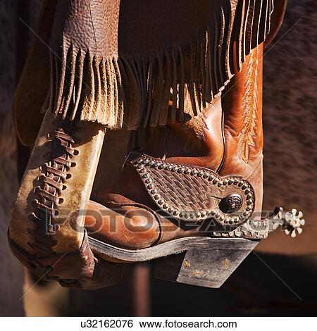 Stock Photograph - Cowboy boot. Fotosearch