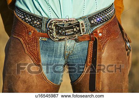 Stock Photo - Cowboy chaps. Fotosearch
