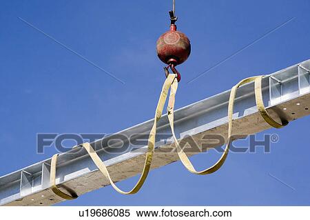 Stock Photography - Crane and beam. Fotosearch