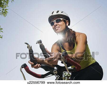 Stock Photo - Cyclist. Fotosearch