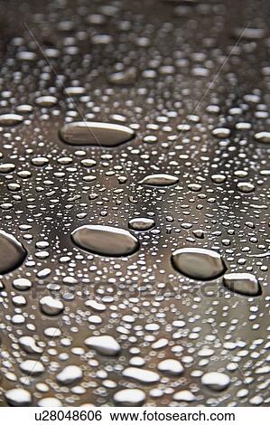 Stock Photograph - Drops of water. Fotosearch