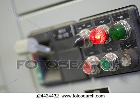 Stock Image - Electricity gauge. Fotosearch