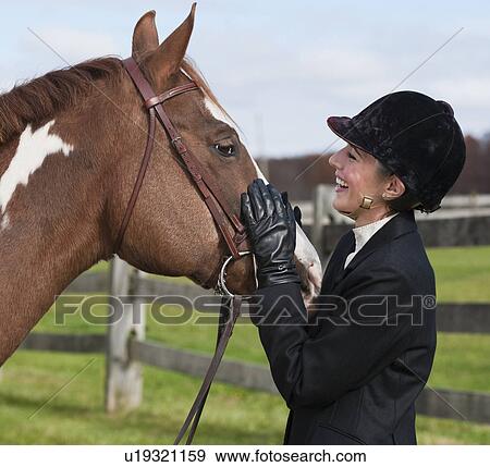 Equestrian rider View Large Photo Image Stock Photo - Equestrian rider. Fotosearch