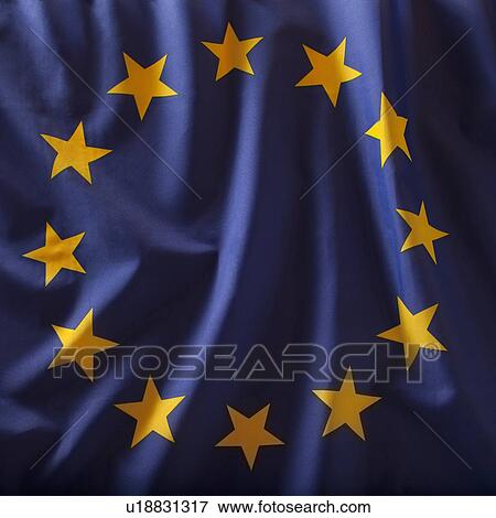 Stock Photo - European union flag. Fotosearch