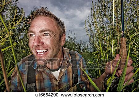 Stock Image - Fisherman. Fotosearch