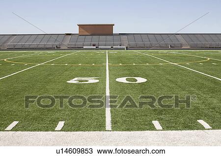 Football field and stadium View Large Photo Image Stock Image - Football field and stadium. Fotosearch