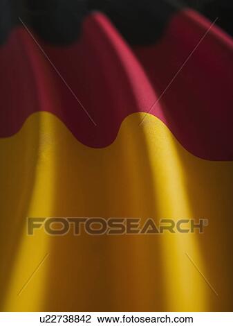 Stock Image - German flag. Fotosearch