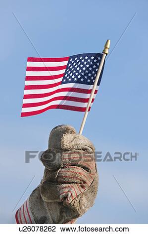 Glove and American flag View Large Photo Image Stock Image - Glove and American flag. Fotosearch