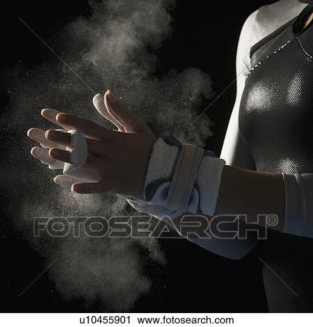 Stock Image - Gymnast. Fotosearch