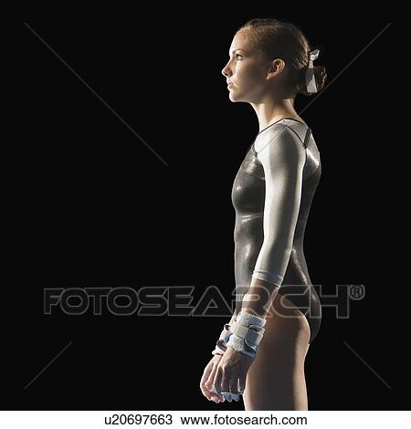 Stock Image - Gymnast. Fotosearch