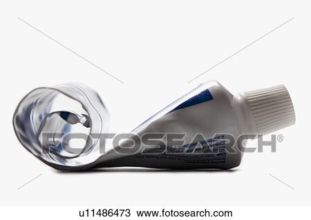 Half empty toothpaste tube View Large Photo Image Stock Image - Half empty toothpaste tube. Fotosearch