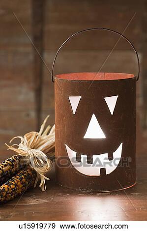Halloween lantern View Large Photo Image Stock Photo - Halloween lantern. Fotosearch