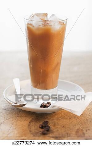 Iced coffee View Large Photo Image Picture - Iced coffee. Fotosearch