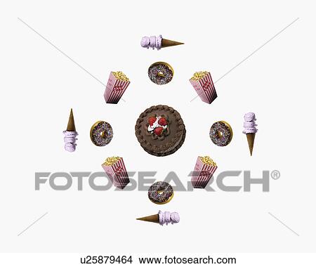 Picture - Junk food. Fotosearch