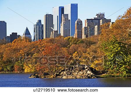Lake and high-rise buildings View Large Photo Image Stock Image - Lake and high-rise buildings. Fotosearch