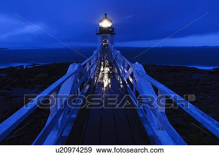 Stock Photo - Lighthouse beacon. Fotosearch