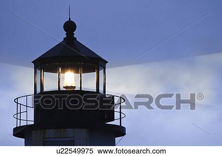 Stock Photography - Lighthouse beacon. Fotosearch