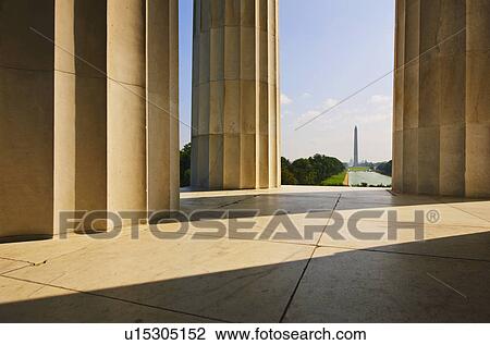 Stock Image - Lincoln memorial. Fotosearch