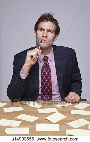 Man thinking View Large Photo Image Stock Photograph - Man thinking. Fotosearch