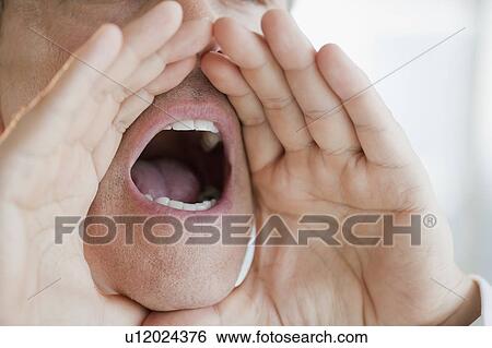 Man yelling View Large Photo Image Stock Photograph - Man yelling. Fotosearch