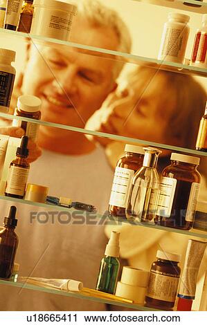 Stock Image - Medicine cabinet. Fotosearch