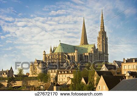 Stock Image - Medieval cathedral. Fotosearch