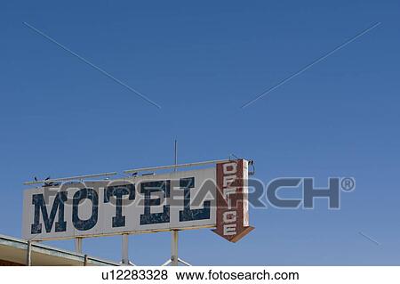 Motel sign View Large Photo Image Stock Photo - Motel sign. Fotosearch