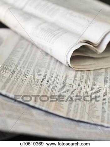 Stock Photo - Newspaper. Fotosearch
