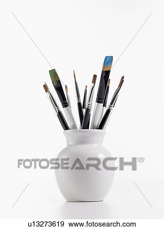 Paint brushes View Large Photo Image Stock Photo - Paint brushes. Fotosearch