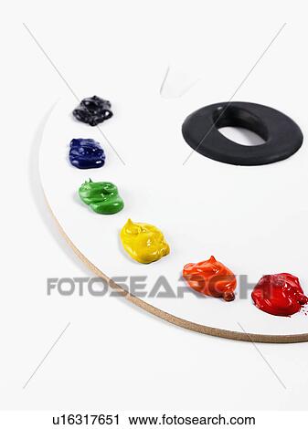 Paint palette View Large Photo Image Stock Image - Paint palette. Fotosearch