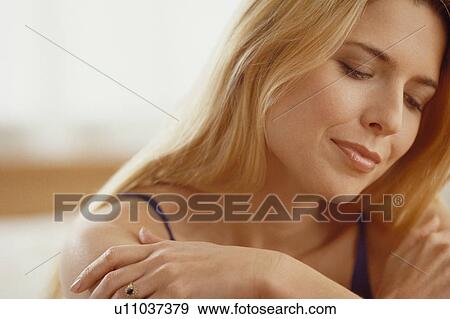 Stock Photo - Portrait of a woman. Fotosearch