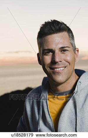 Stock Photo - Portrait of man. Fotosearch