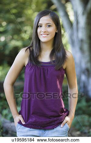 Portrait of young woman View Large Photo Image Picture - Portrait of young woman. Fotosearch