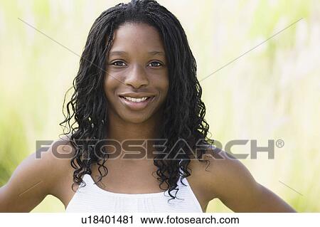 Portrait of young woman View Large Photo Image Stock Image - Portrait of young woman. Fotosearch