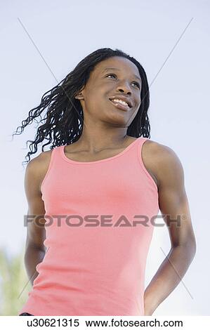 Portrait of young woman View Large Photo Image Stock Photography - Portrait of young woman. Fotosearch