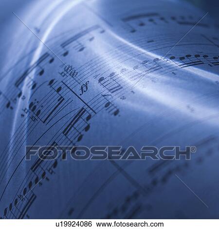 Stock Photograph - Sheet music. Fotosearch