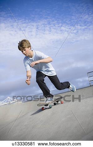 Stock Image - Skateboarding. Fotosearch