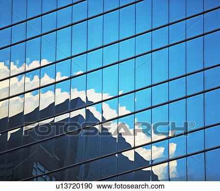 Stock Image - Skyscraper windows. Fotosearch