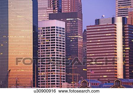 Stock Photograph - Skyscrapers. Fotosearch