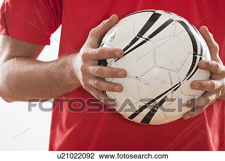 Stock Image - Soccer player. Fotosearch
