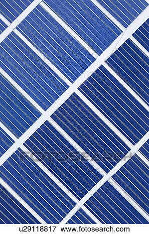 Stock Photo - Solar panels. Fotosearch