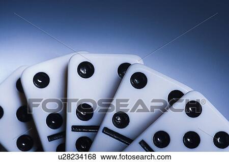 Stock Photo - Stacked dominos. Fotosearch