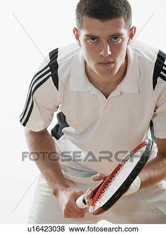 Stock Photo - Tennis player. Fotosearch