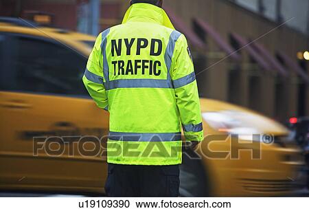 Stock Image - Traffic Cop. Fotosearch